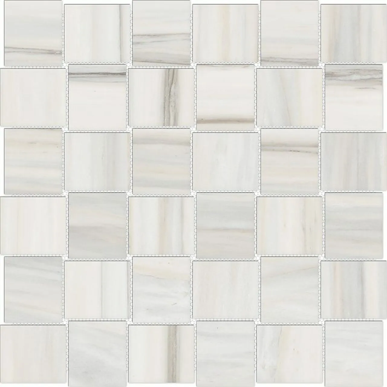 2 X 2 In Basketweave Mayfair Zebrino Matte Glazed Porcelain Mosaic