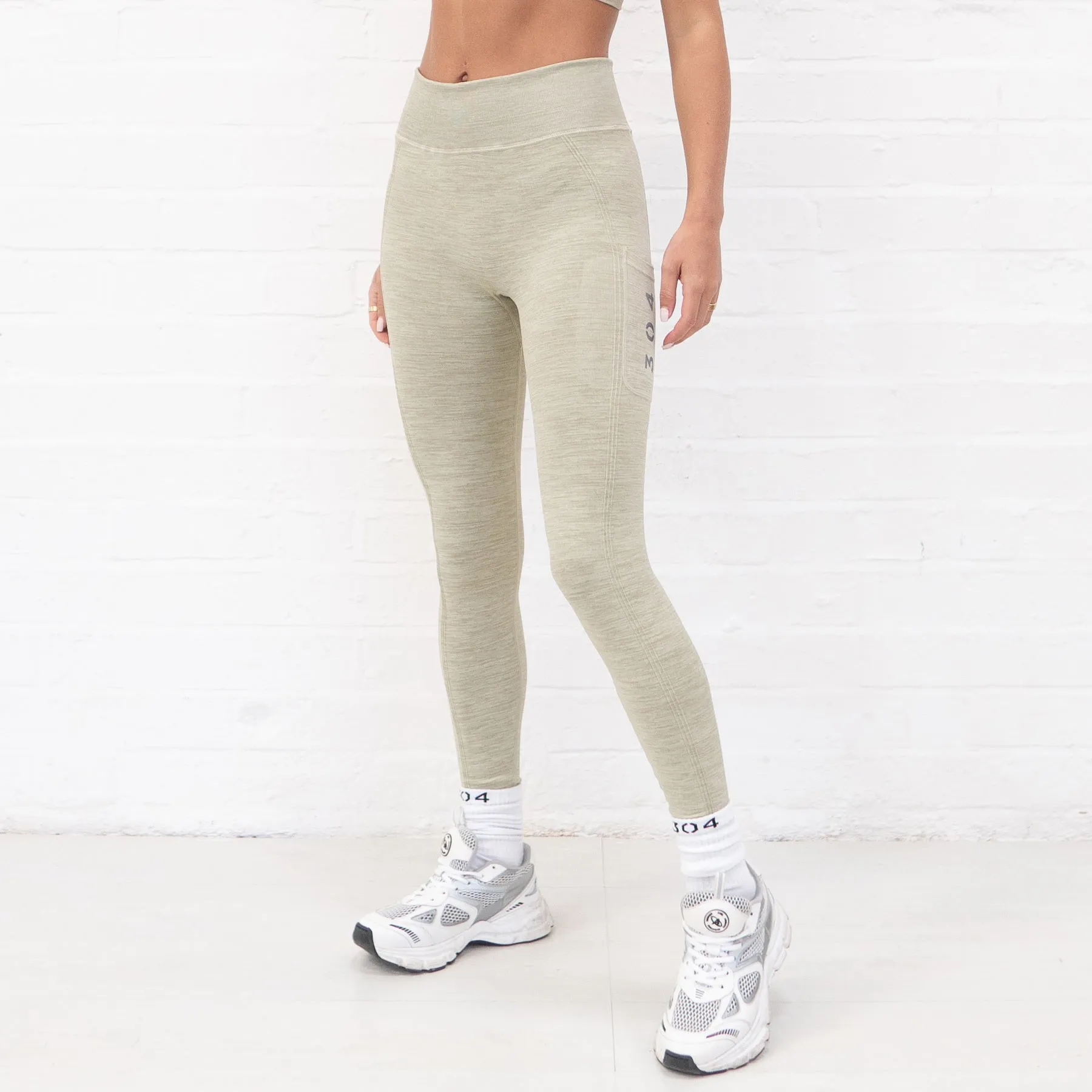 304 Recycled Seamless Active Leggings Pistachio