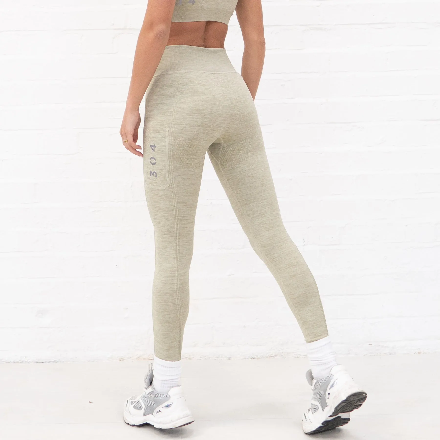 304 Recycled Seamless Active Leggings Pistachio