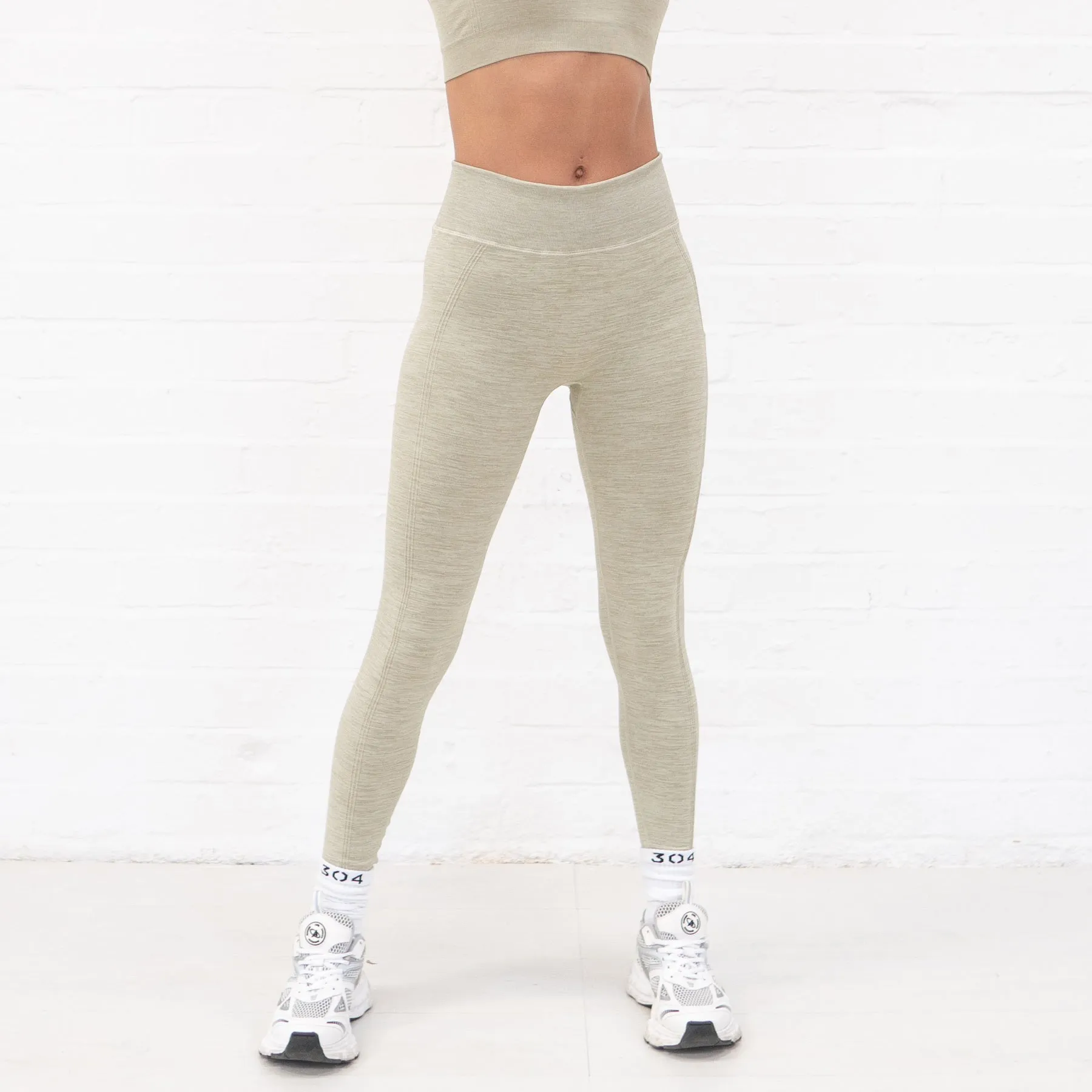 304 Recycled Seamless Active Leggings Pistachio