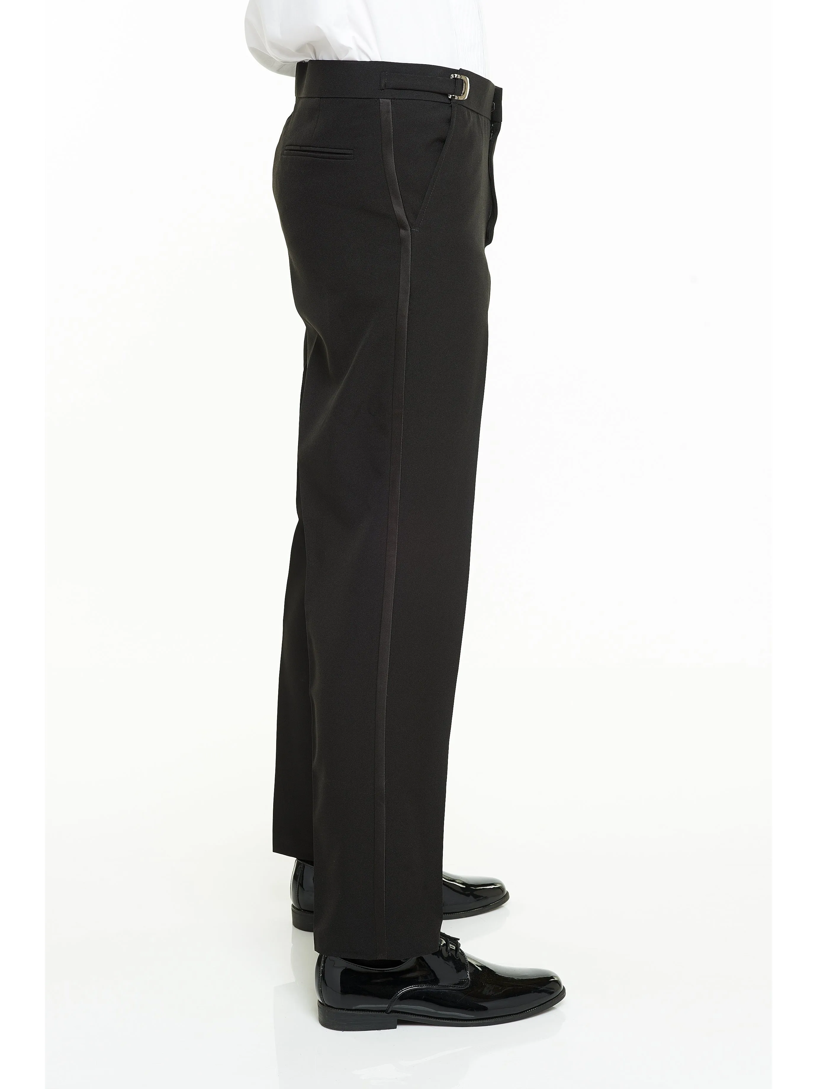 5110P-B - Polyester Adjustable Tuxedo Trousers-Boys