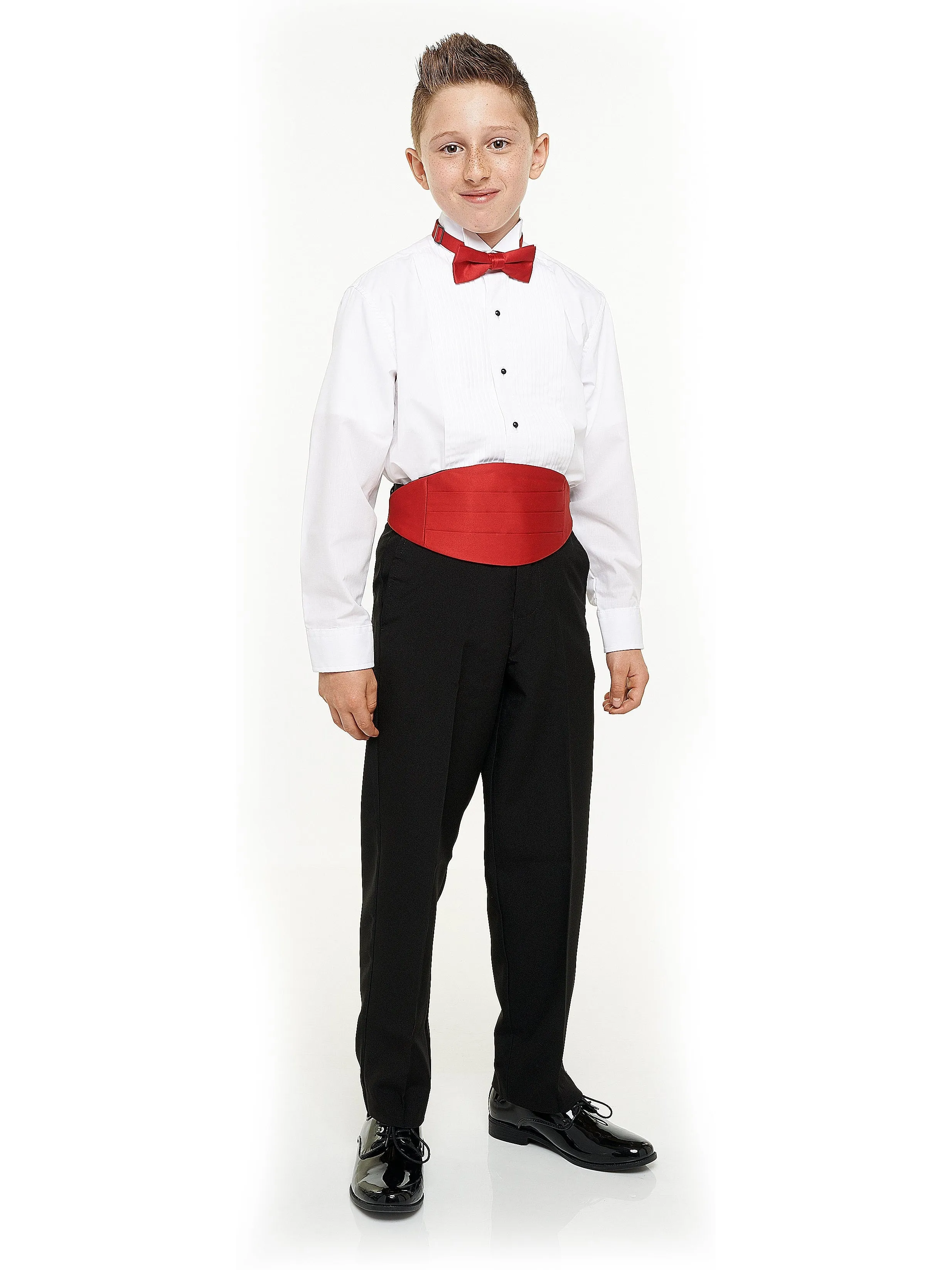 5110P-B - Polyester Adjustable Tuxedo Trousers-Boys