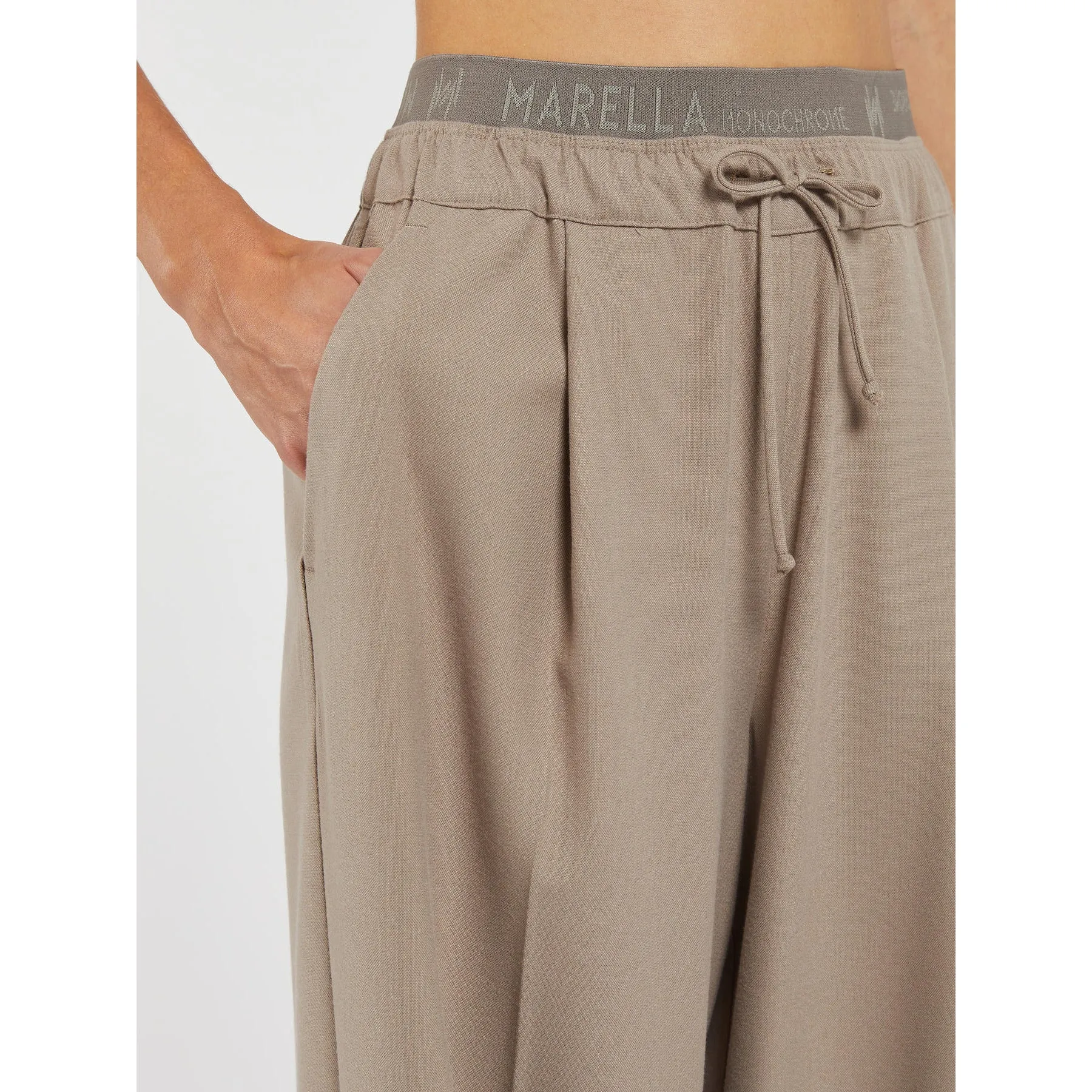 Afona Wide Leg Trousers Mink