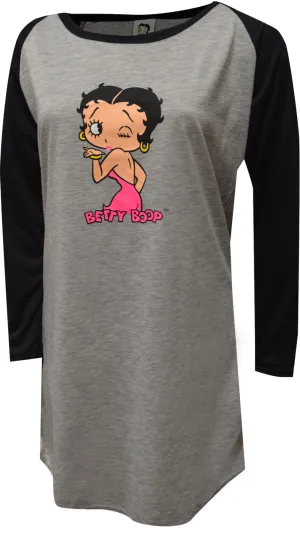 Betty Boop Winking Betty Nightshirt