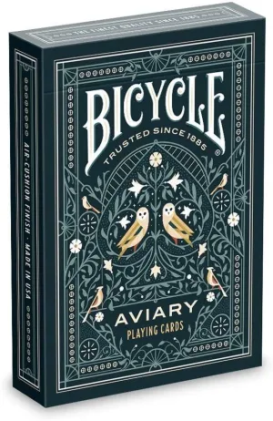 Bicycle Aviary Playing Cards by USPCC