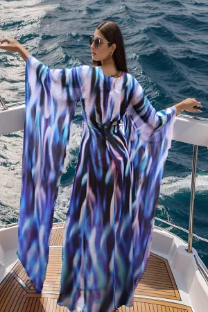 Blue Fantasy Kaftan