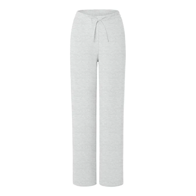 Brushed Lining Warm Loose Track Pants Women Comfortable Skin Friendly All Match Yoga Casual Sweatpants Women