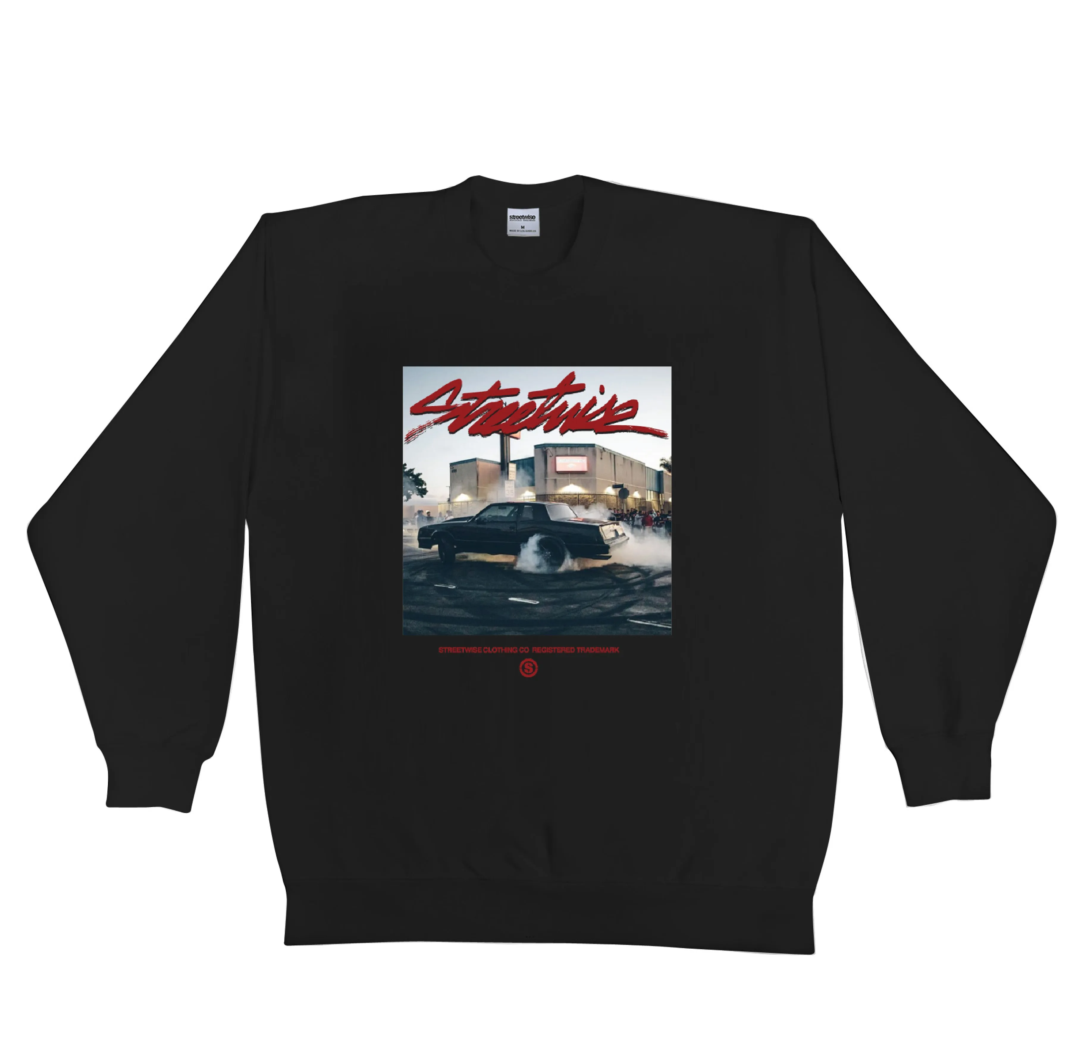 Burnouts Crewneck (Black)