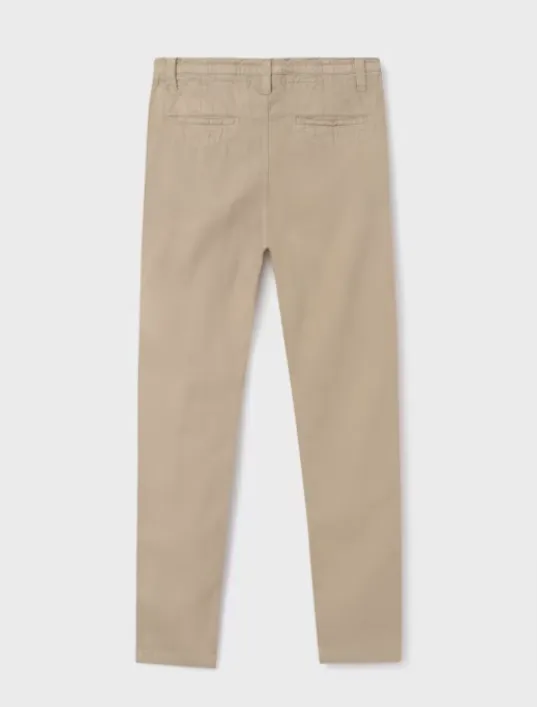 Camel Linen Pants