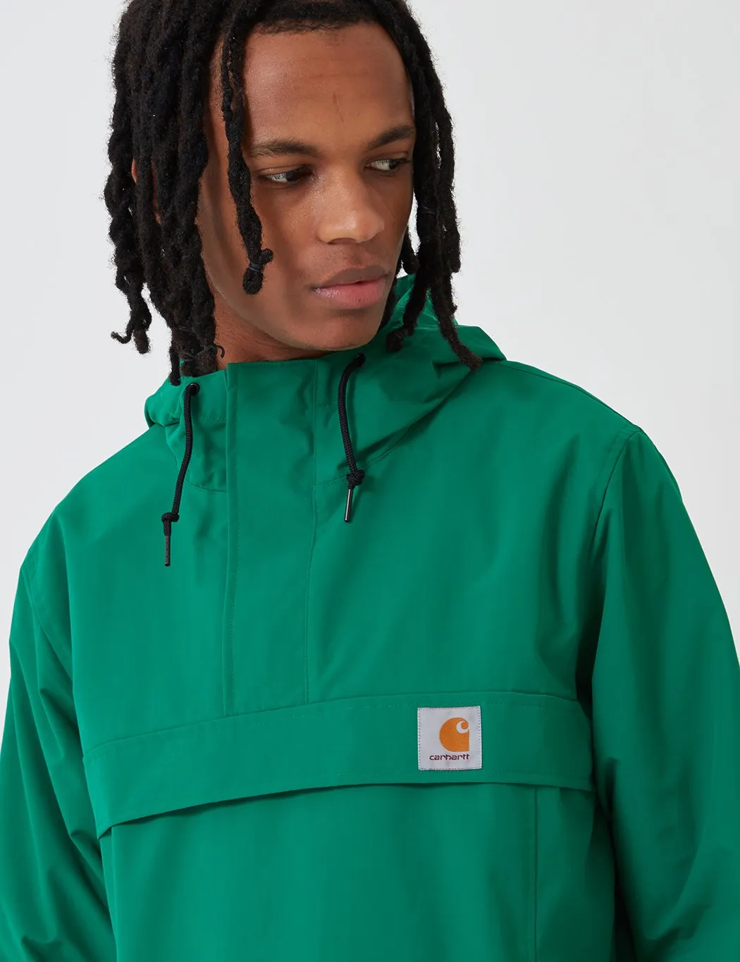 Carhartt-WIP Nimbus Half-Zip Jacket (Un-Lined) - Dragon Green