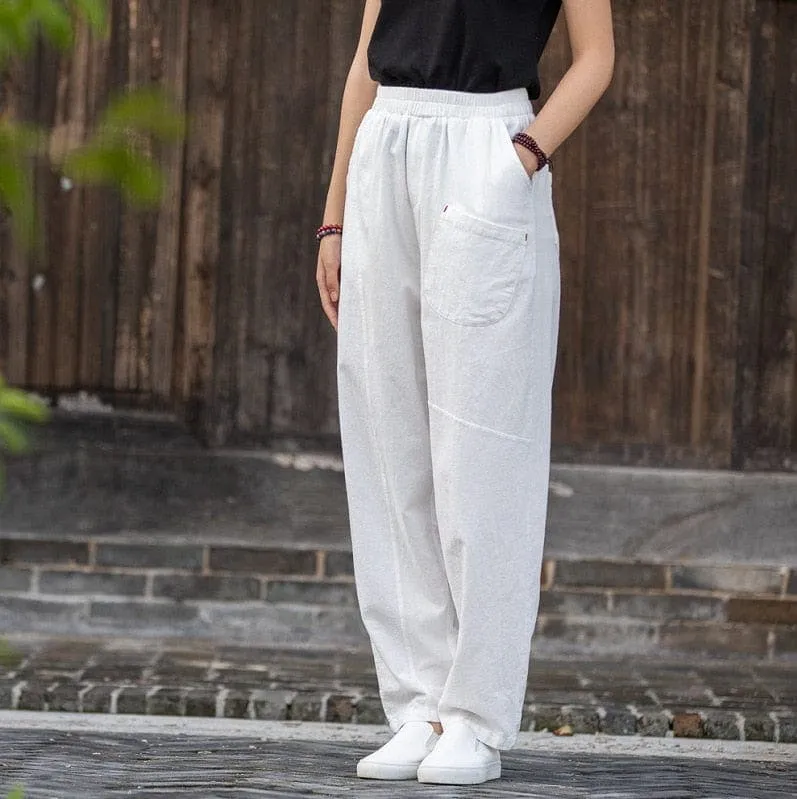 Casual Zen Cotton Linen Pants  | Zen