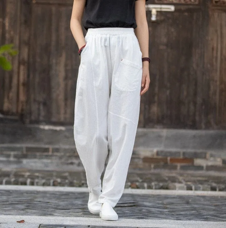 Casual Zen Cotton Linen Pants  | Zen