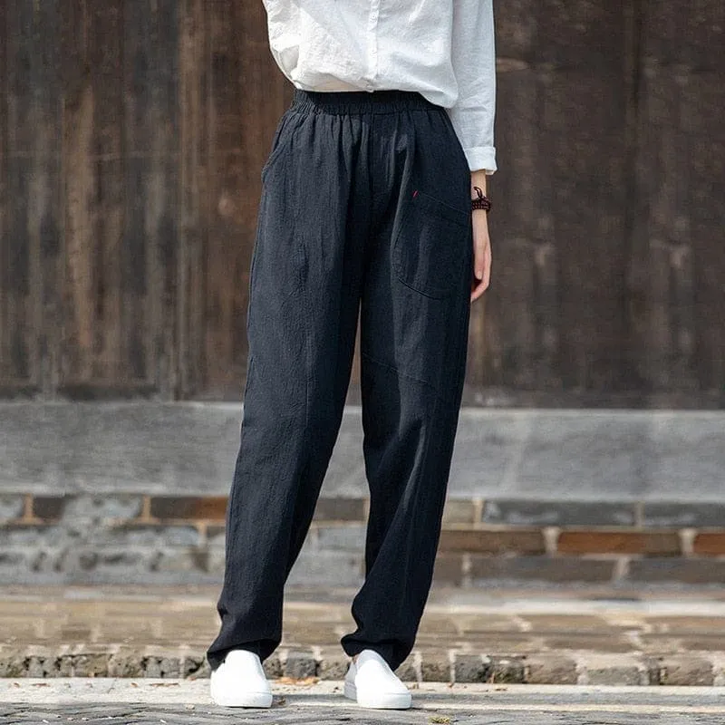 Casual Zen Cotton Linen Pants  | Zen