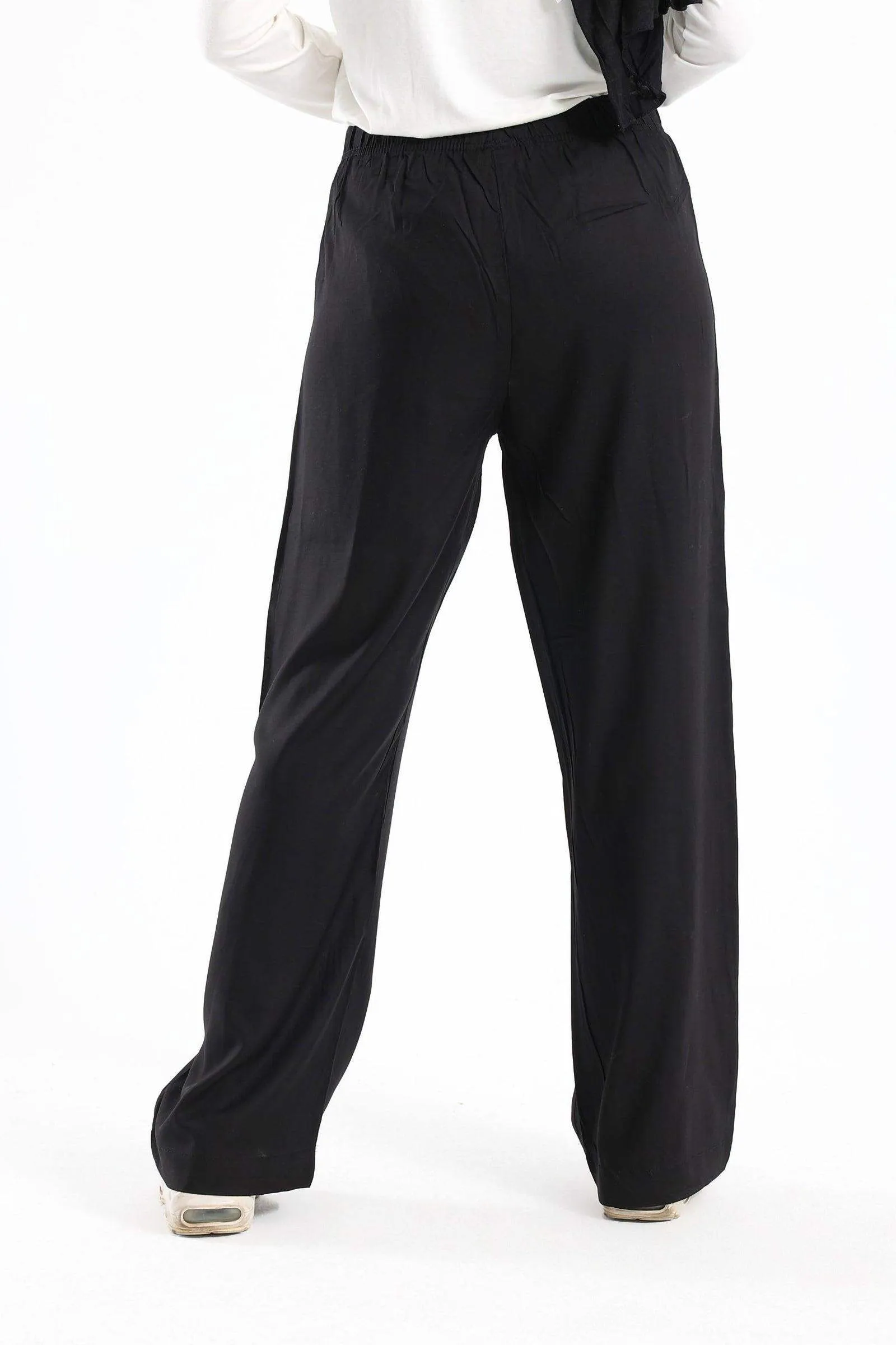 Elastic Waist Loose Pants