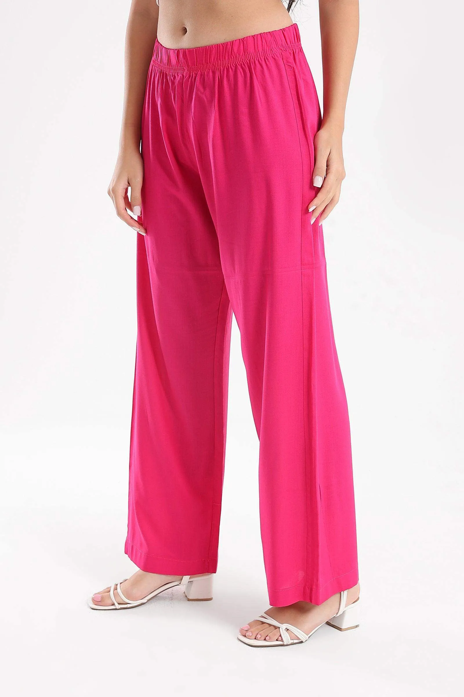 Elastic Waist Loose Pants