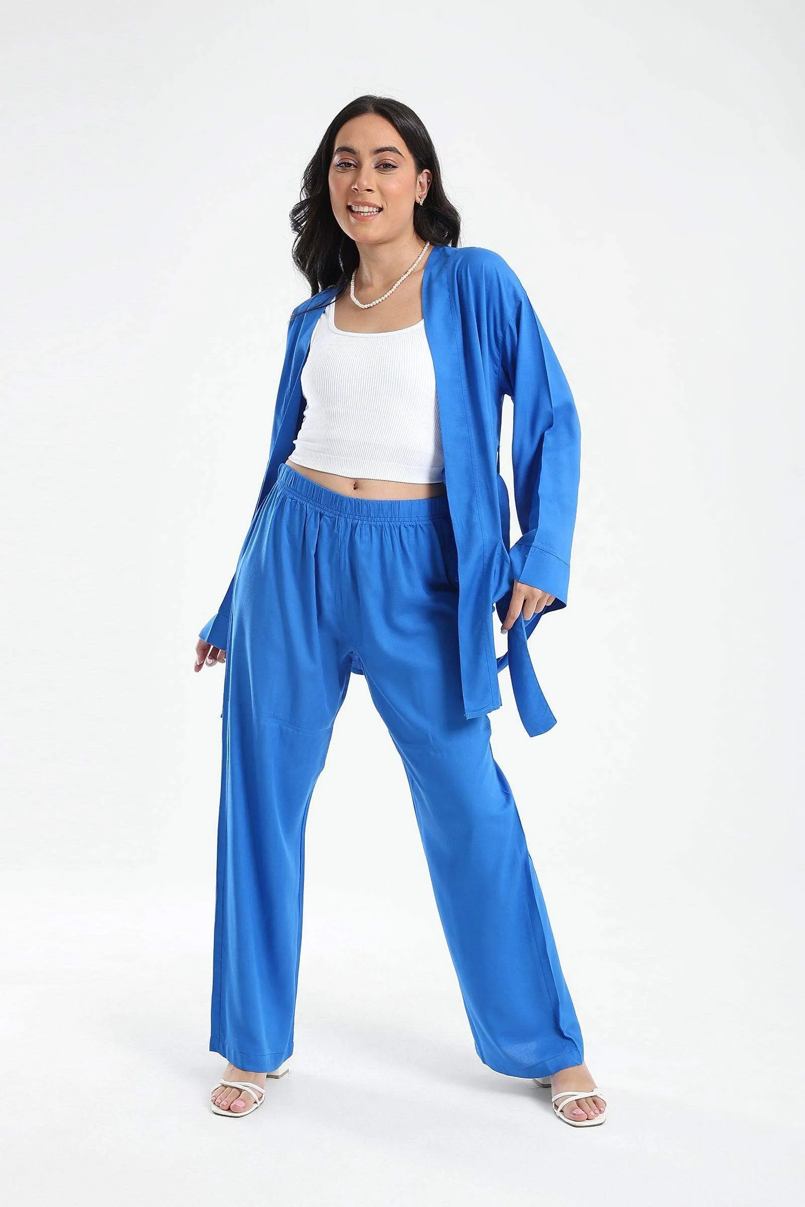 Elastic Waist Loose Pants