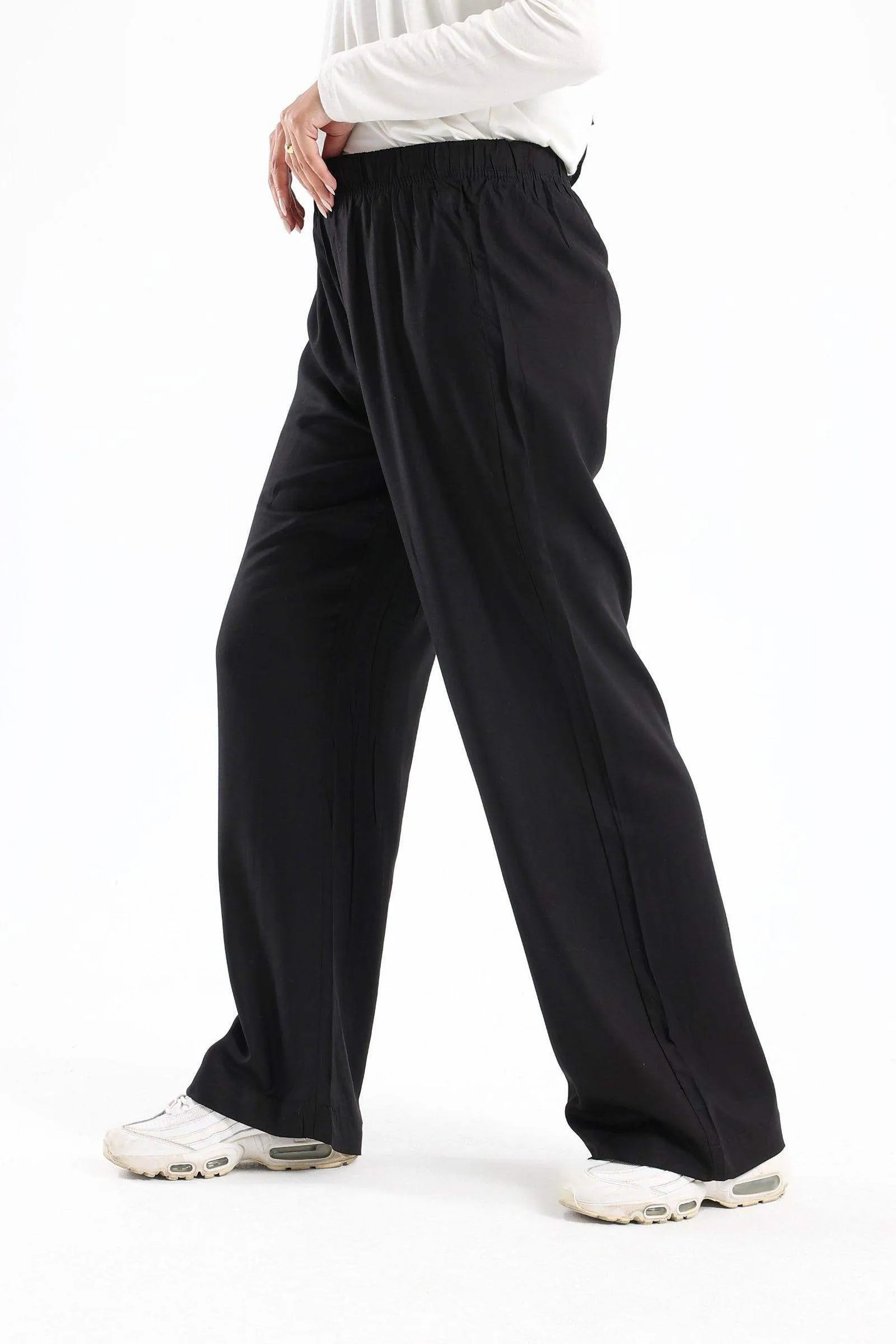 Elastic Waist Loose Pants