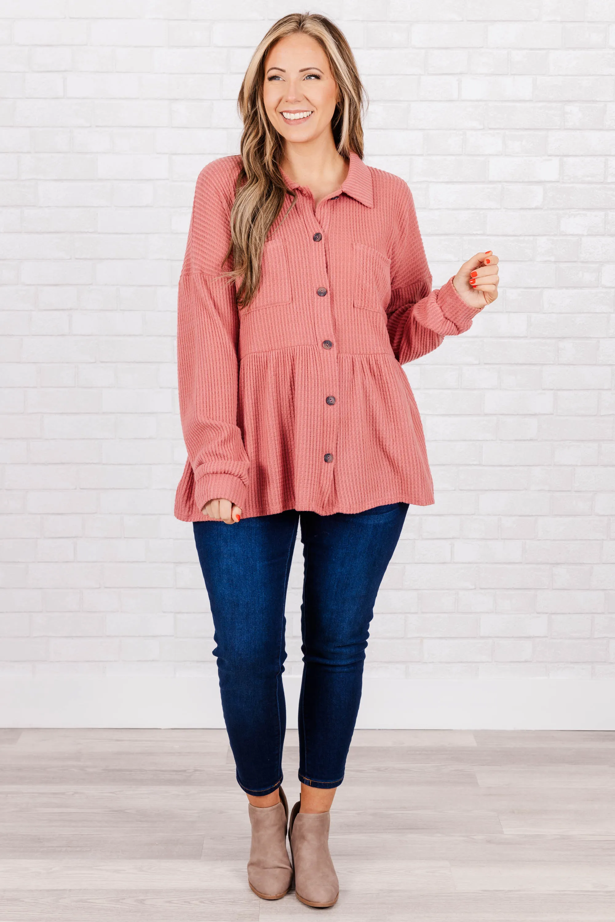 Elegant Nights Top, Mauve