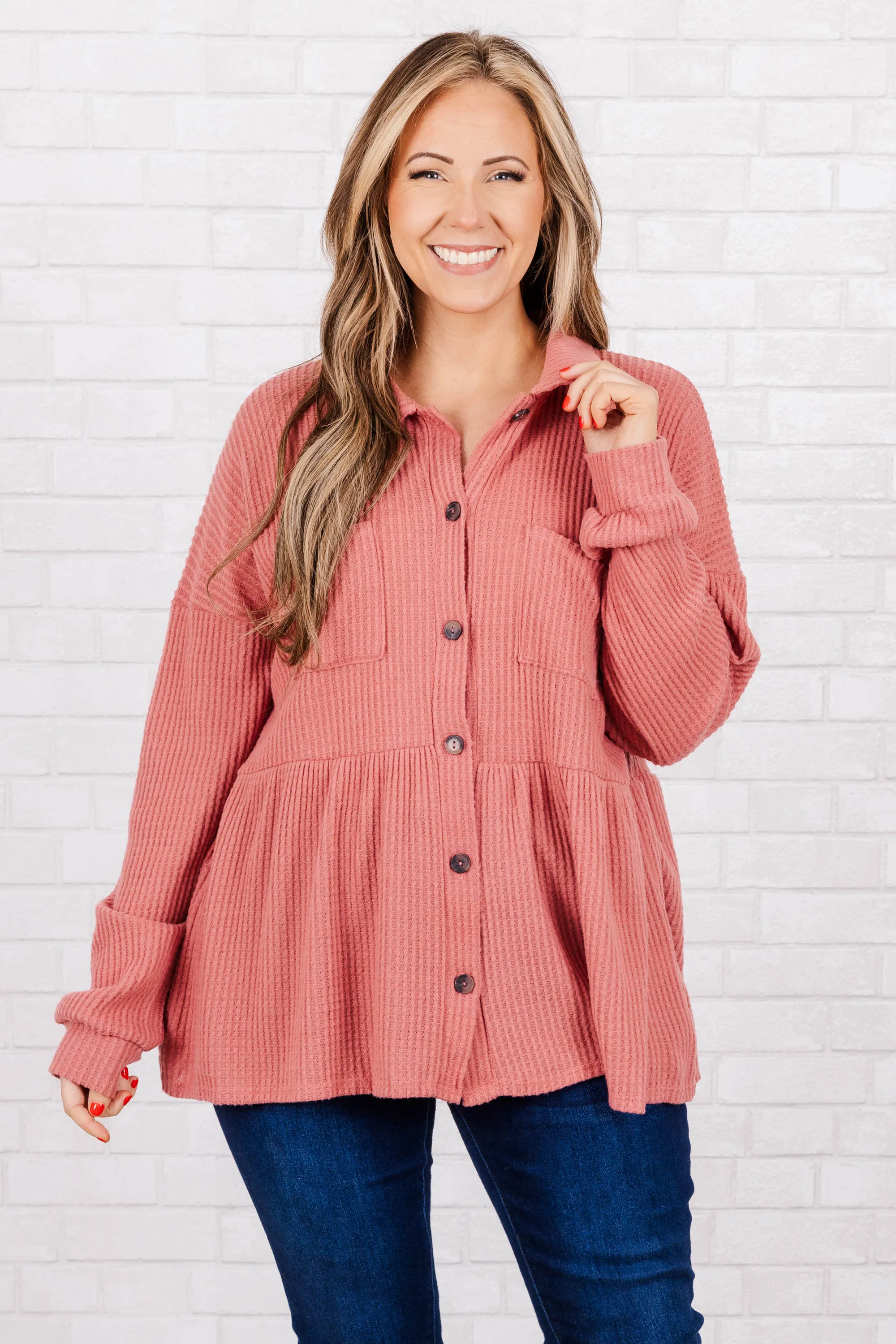 Elegant Nights Top, Mauve