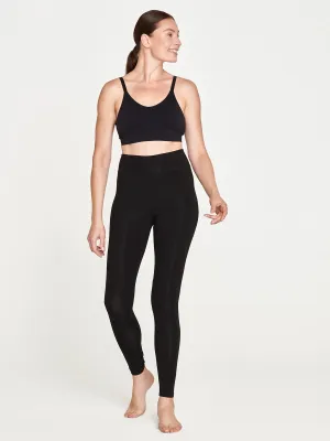 Essential Organic Cotton Leggings - Black