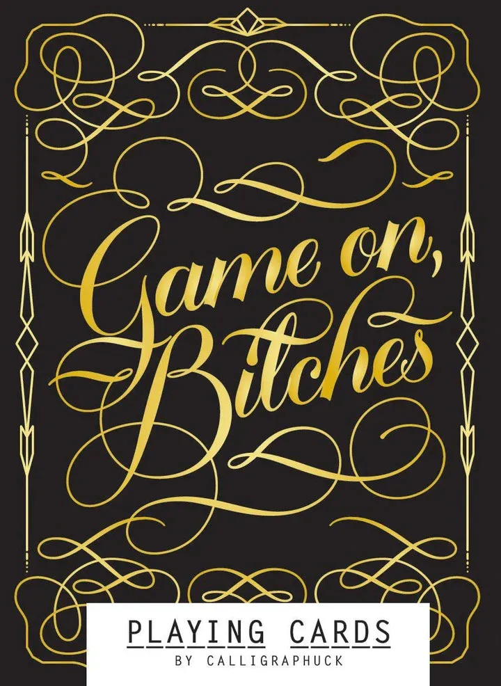 Game On Bitches - Playing Cards