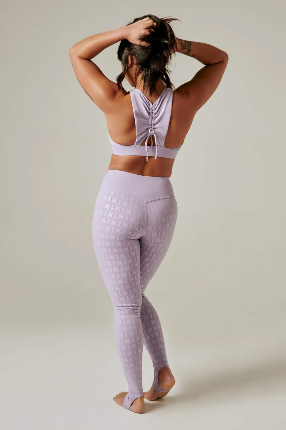 Gecko Grip™ Leggings: Lilac