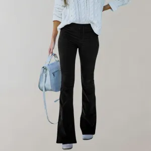 High-Waist Flare Pants