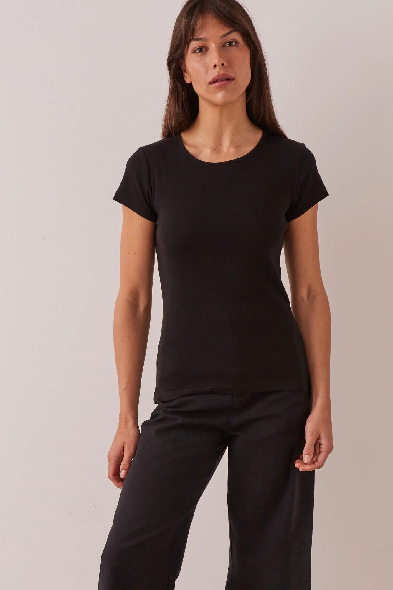 Kai Rib Tee - Black