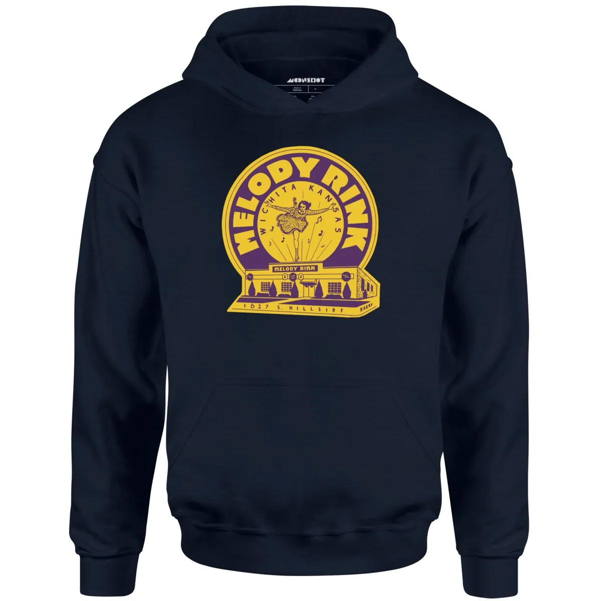 Melody Rink - Witchita, KS - Vintage Roller Rink - Unisex Hoodie