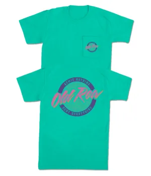 Old Row Circle Logo Pocket Tee - Island Green