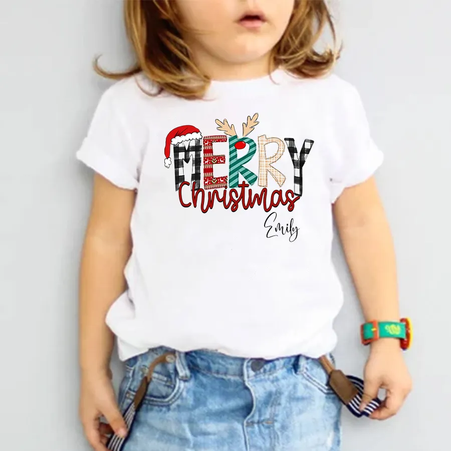 Personalized Merry Christmas Shirts, Family Shirt, Matching  Shirt, Christmas Shirts