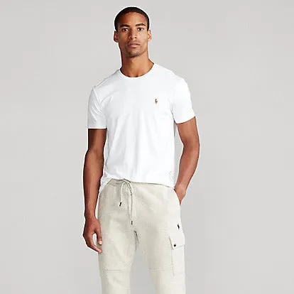 Ralph Lauren Custom Slim Fit Soft Cotton T-Shirt White