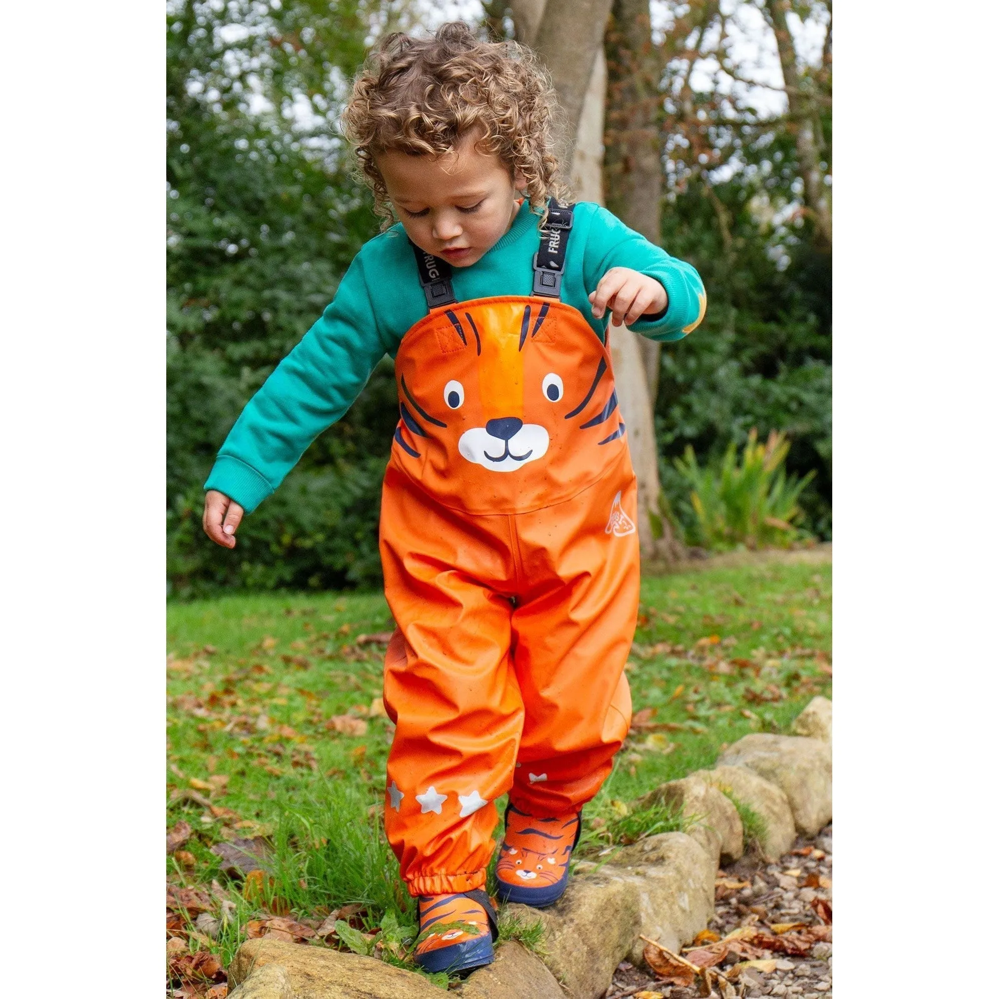 Salamander / Tiger Character Puddle Buster Trousers - 1 Left Size 2-3 years