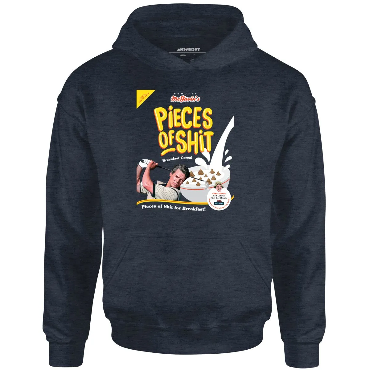 Shooter McGavin's Pieces of Shit Breakfast Cereal - Unisex Hoodie