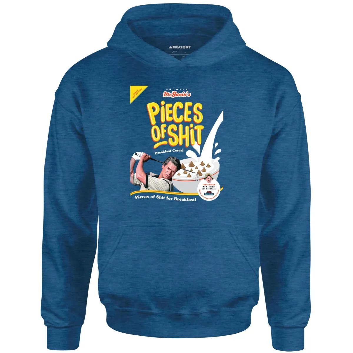 Shooter McGavin's Pieces of Shit Breakfast Cereal - Unisex Hoodie