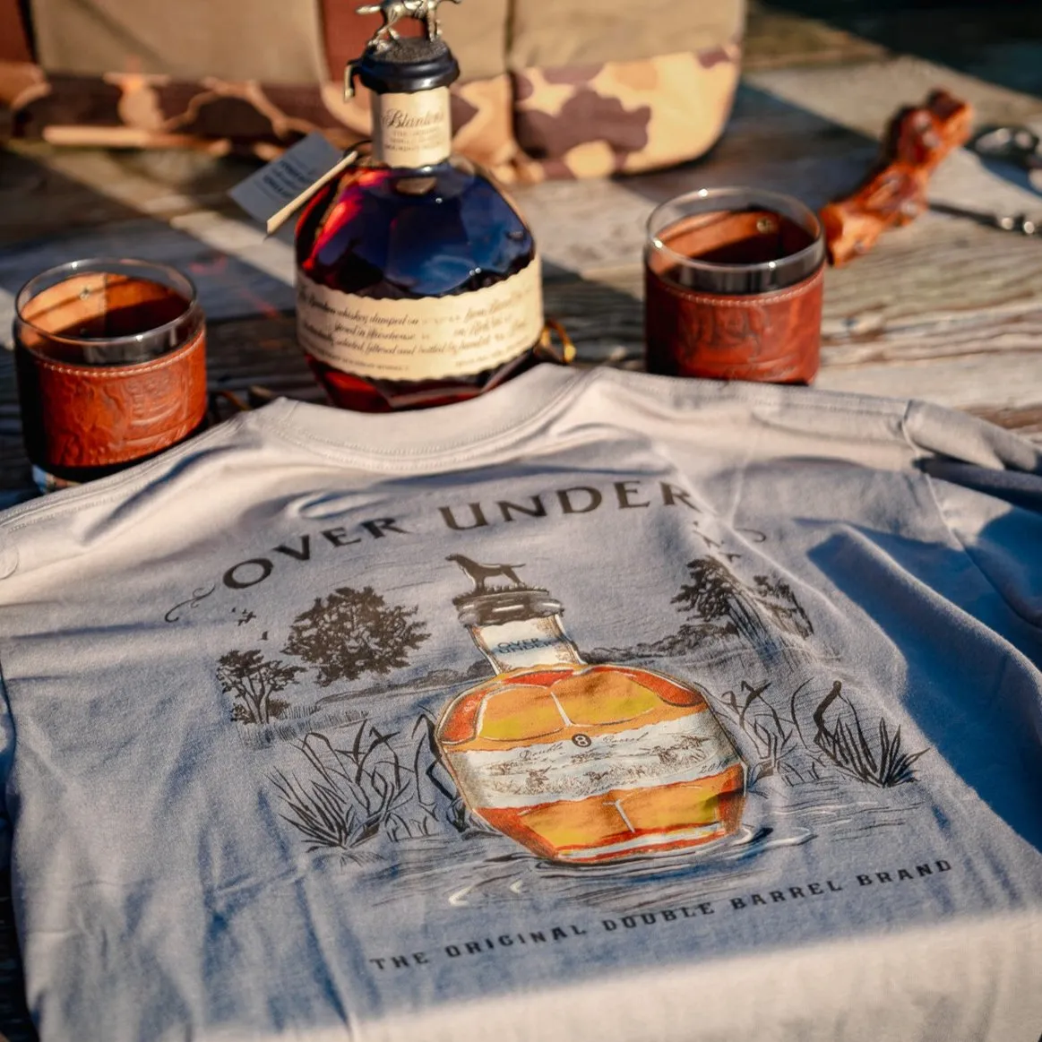 S/S Double Barrel Reserve T-Shirt Driftwood