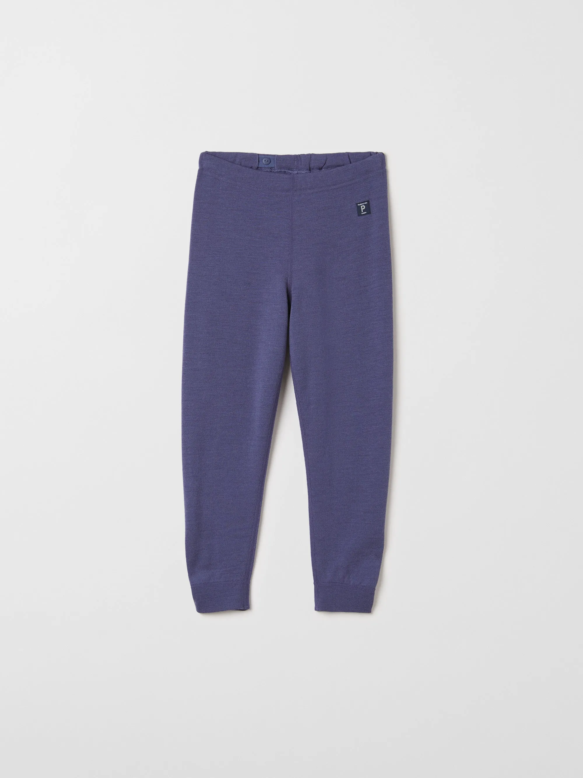 Thermal Terry Merino Kids Leggings