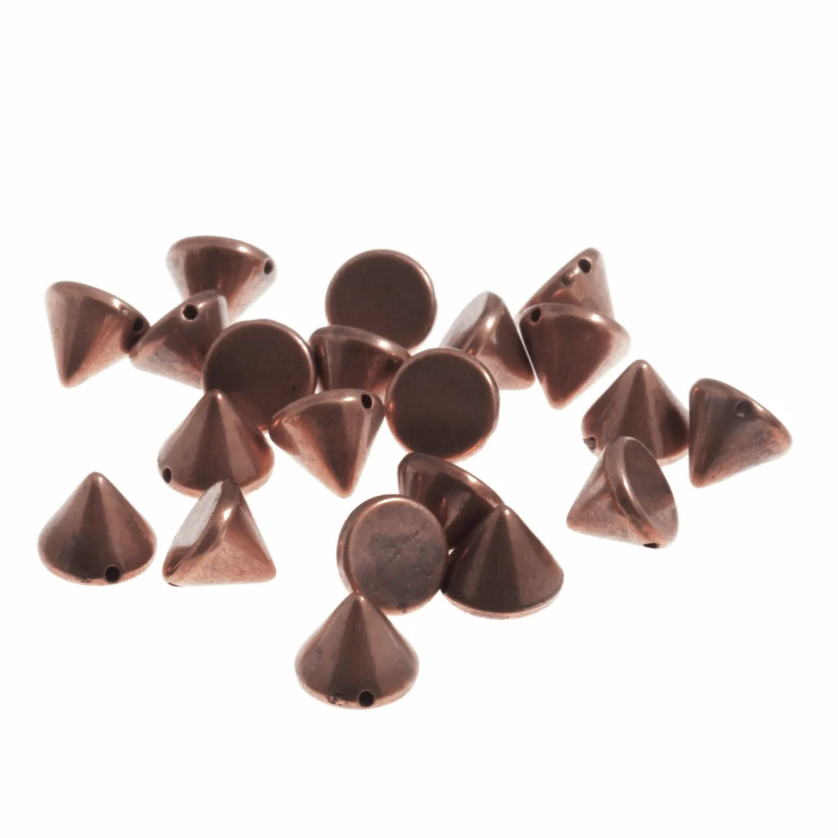 Trimits Copper Cone Sew-On Studs - 7mm (Pack of 50)